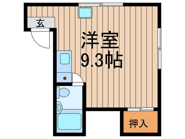 MRS招堤元町マンションの物件間取画像